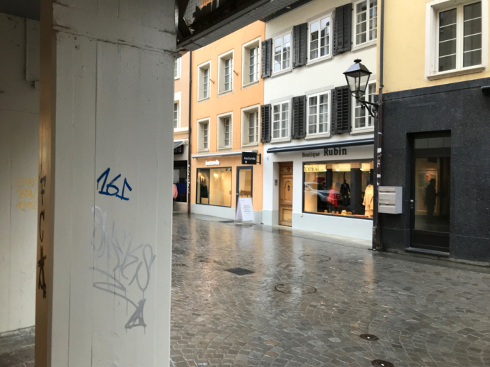 Autonome Linksfaschisten der Juso, Junge Grüne und der Antifa terrorisieren seit Jahren die Stadt Aarau mit illegalen Aktionen und Sprayereien.